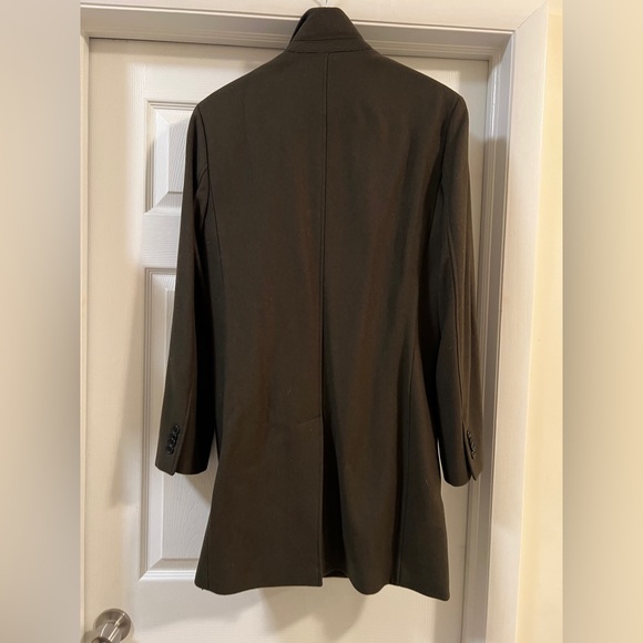Club monaco Mens loukas funnel neck wool coat - Picture 6 of 10
